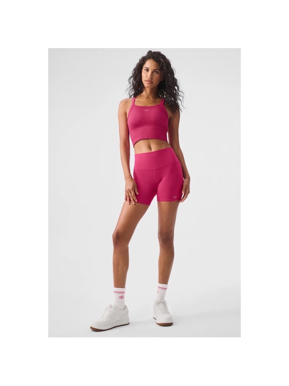ALO Seamless Ribbed Favorite Bra Tank - Picture 4 of 6